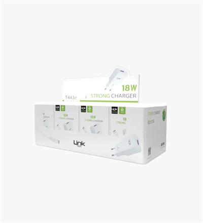 LinkTech T443e eco Friendly Strong 18W Type-C Cable Kablolu Şarj Aleti
