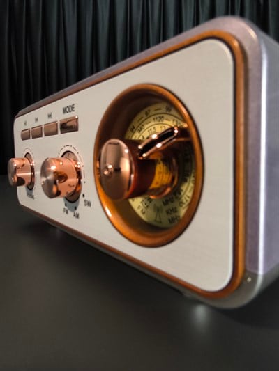 MD-1217BT Nostaljik Radyo Görünümlü Bluetooth,Hafıza Kartı,Usb Bellek,Aux Ve Radyo Destekli Hoparlör