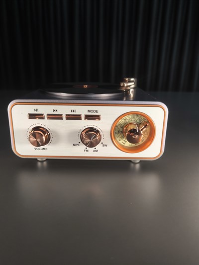 MD-1217BT Nostaljik Radyo Görünümlü Bluetooth,Hafıza Kartı,Usb Bellek,Aux Ve Radyo Destekli Hoparlör