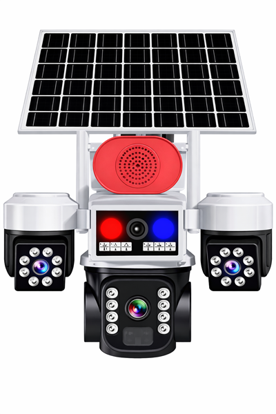 O-KAM 5051 3 LENS 10X OPTİK ZOOM 4G SOLAR RED SPEAKER PTZ KAMERA