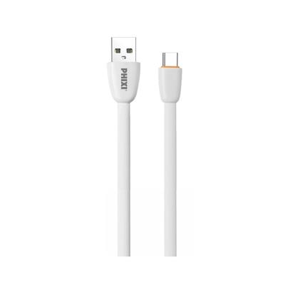 Phixi CB411T Force Yassı Kablolu 100 Cm Type-C USB Şarj ve Data Kablosu