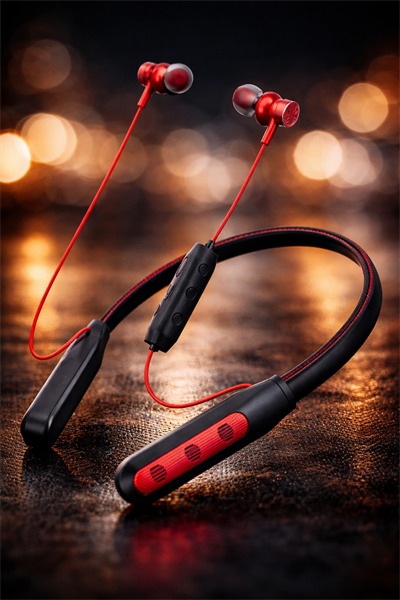 Phixi Force BL730R Kırmızı Boyundan Askılı Bluetooth Kulaklık