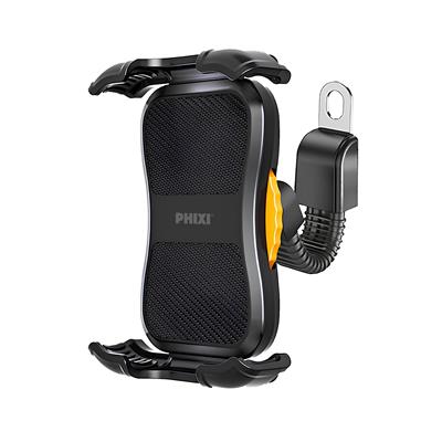 Phixi Force MT10 Dikiz Ayna Baglantili Otomatik Motosiklet ve Bisiklet Telefon Tutucu
