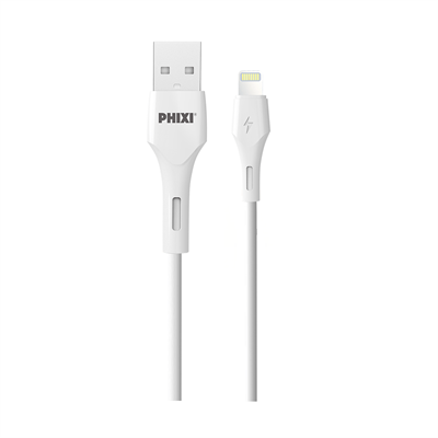Phixi Force PCH242L Akım Korumalı 2.1A Lıghtnıng USB Kablolu Şarj Cihazı