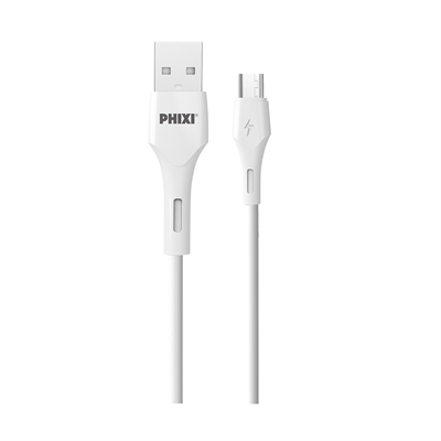 Phixi Force PCH242M Akım Korumalı 2.1A Micro USB Kablolu Şarj Cihazı