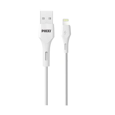 Phixi Force QCH243L Akım Korumalı 3.0A Lıghtnıng USB Kablolu Şarj Cihazı