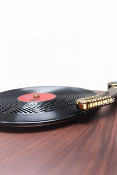 Plak Görünümlü Nostaljik Radyo (KAHVERENGİ) (MD-1317)