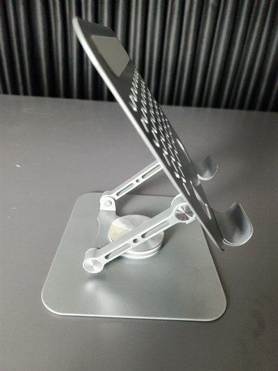 Premium 360° Döner Tablet Standı | Katlanabilir, Kaymaz, Ergonomik Masaüstü Tutucu
