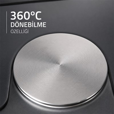 Premium 360° Döner Tablet Standı | Katlanabilir, Kaymaz, Ergonomik Masaüstü Tutucu