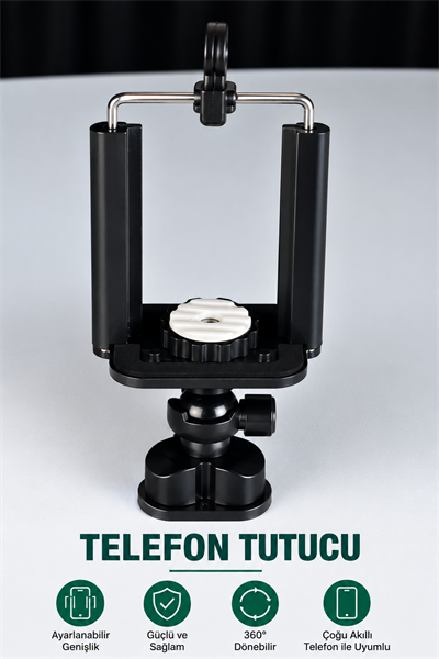 Profesyonel Spider Tripod – AI Okunabilir, Esnek Bacaklı, Telefon & Kamera Uyumlu | İçerik Üreticiler İçin Stabil Çekim Standı