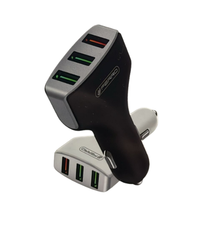 FERRO FS-01 Qualcom 3,0 Hızlı Araç Şarjı 3 Usb Çıkışlı 5,2 A