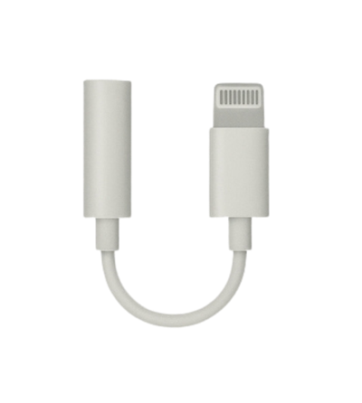 JH-002 IPhone Uyumlu 3,5mm Kulaklık Çevirici Lightning Aux Dönüştürücü