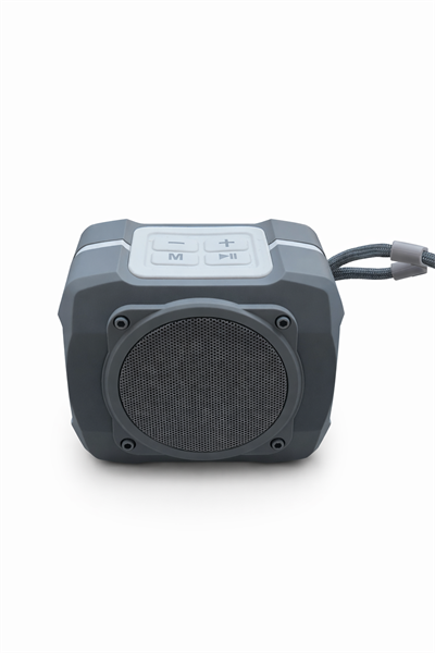TG-661 T&G RGB Işıklı Taşınabilir Bluetooth Hoparlör – Güçlü Ses, Askılı, Şarjlı Gri