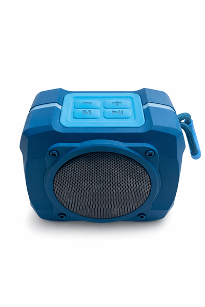 TG-661 T&G RGB Işıklı Taşınabilir Bluetooth Hoparlör – Güçlü Ses, Askılı, Şarjlı Mavi