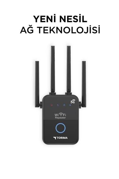 Torima AC35Q Wi-Fi Router 1600Mbps Çift Bant 4 Anten