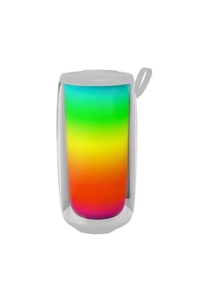 Torima BTS-1953 Bluetooth Hoparlör Rgb Işıklı TWS USB TF Destekli Speaker Beyaz