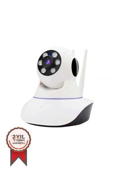 Torima CMR5 Güvenlik Kamerası Ethernet Girişli 360 Derece Dönebilen 3 Antenli Full Hd Smart Ip Kamera Beyaz