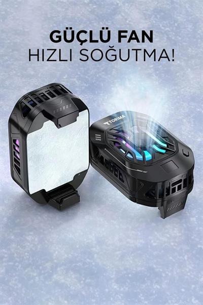 Kablolu Cep Telefonu Soğutma Fanı Gamer Oyuncu Radyatör Soğutucu (F-25)
