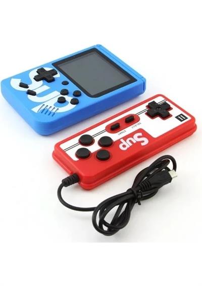 Torima GC-01 Çift Kol 400 Nostalji Oyunlu Mini Atari Mavi