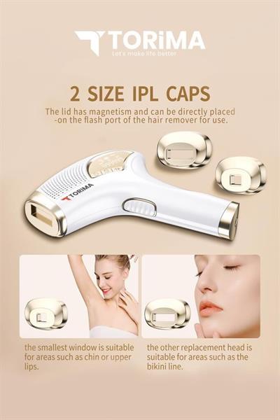 Torima BHRL-07 Ipl Buz Başlıklı Lazer Epilasyon 999.999 Atım Otomtk/manuel Dokunmatik Ekran Ağrısız Vücut Cihazı