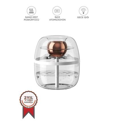 Torima K30 Humidifier Hava Nemlendirici Aroma Terapili Buhar Makinesi
