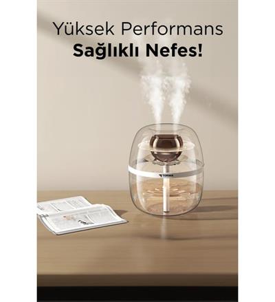 Torima K30 Humidifier Hava Nemlendirici Aroma Terapili Buhar Makinesi