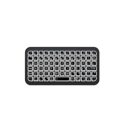 Torima M7 Siyah Kablosuz Rgb Işıklı Bluetooth Mini Klavye