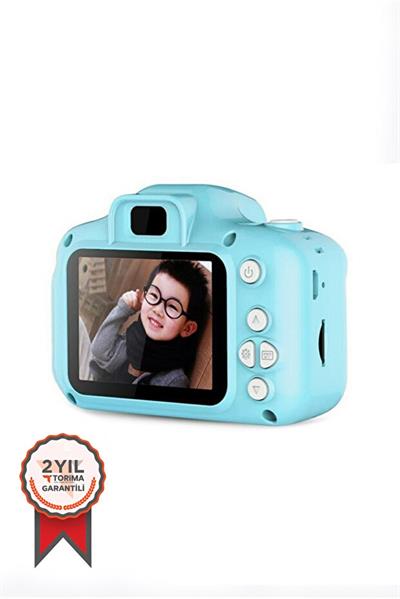 Torima CMR7 1080p Hd Çocuk Kamera Dijital Fotoğraf Makinesi Mavi