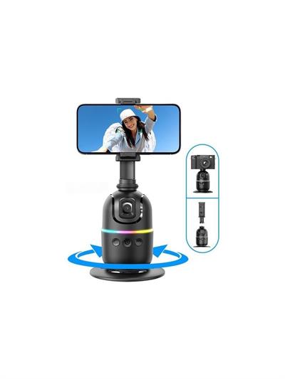 Torima P03 Yüz Takip 360° Gimbal Öz Çekim Telefon Sabitleyici Tutucu Video Akıllı Tripod