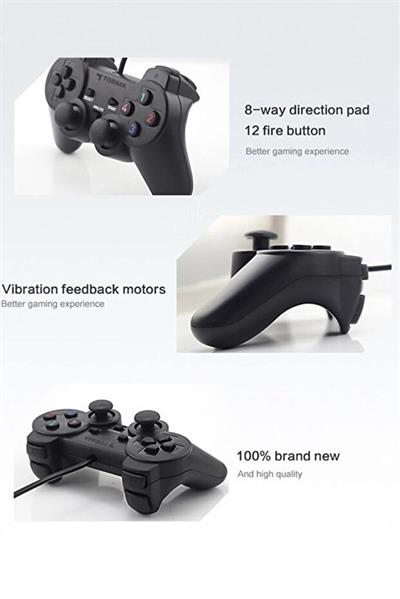 Torima P2 Analog Usb Joystick Pc Oyun Kolu Gamepad Konsol
