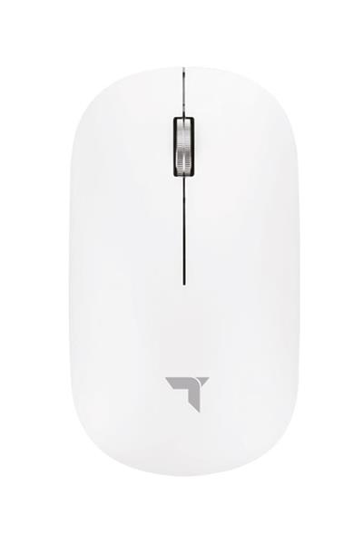 Torima TM-19 Beyaz Çift Modlu Sessiz Kablosuz Mouse Fare