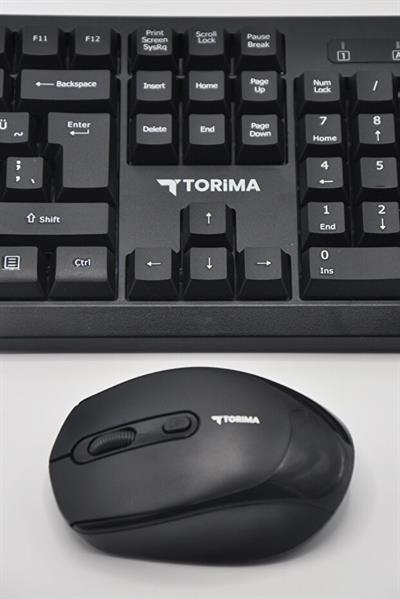 Torima TMK-01 Siyah Kablosuz Q Klavye Ve Mouse Seti 