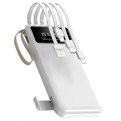 Torima TRM-1011 4 Çıkışlı 10.000 Mah Powerbank Beyaz