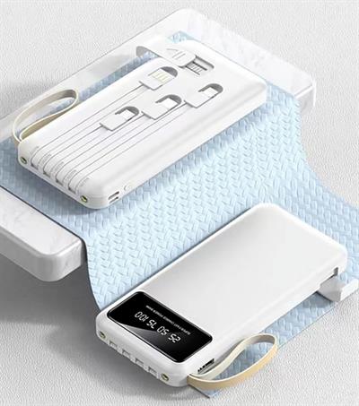 Torima TRM-1011 4 Çıkışlı 10.000 Mah Powerbank Beyaz