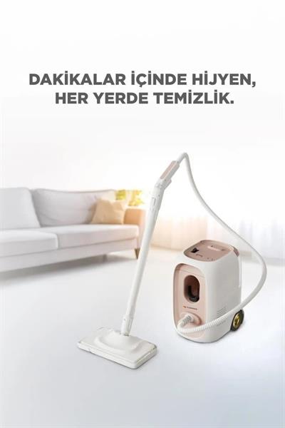Torima TSC-02 Çok Fonksiyonlu 2000W Buharlı Temizleyici - Buharlı Temizlik Makinesi