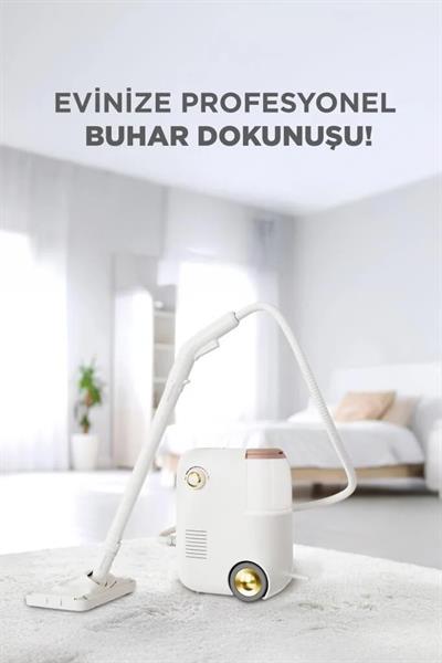 Torima TSC-02 Çok Fonksiyonlu 2000W Buharlı Temizleyici - Buharlı Temizlik Makinesi