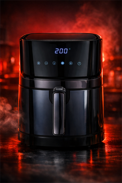 TRİDENT TAF-506 DIGITAL AIRFRYER 6 LİTRE SİYAH