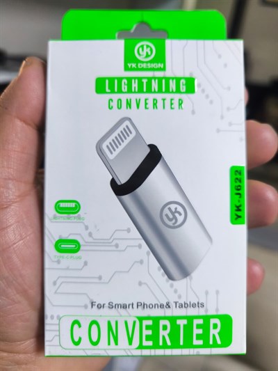 2si 1 Arada Dönüştürücü Adaptör – iPhone ve Android Arası Çevirici, Hızlı Şarj Destekli ( TYPE-C TO LIGHTNING )