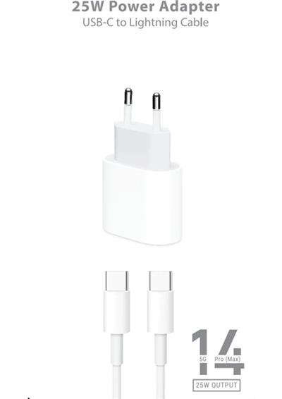 Wakcas 25W Type-c / Type-c Kablolu Şarj Seti