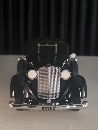 WS-1934 Nostaljik Araba Görünümlü Bluetooth,Hafıza Kartı,Usb Bellek,Aux Ve Radyo Destekli Hoparlör (TURKUAZ)