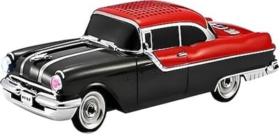 WS-598 Nostaljik Araba Görünümlü Bluetooth,Hafıza Kartı,Usb Bellek,Aux Ve Radyo Destekli Hoparlör (Siyah)