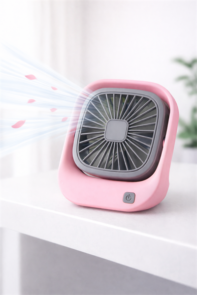 YK Desıgn ZB083 Masa Üstü Mini Fan – Sessiz Çalışma, Kompakt ve Taşınabilir Tasarım
