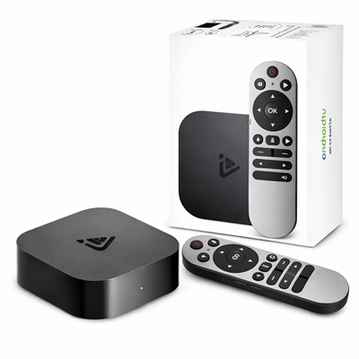 Zoku 4K Android TV Box Akıllı TV Kutusu Sesli Kumandalı WiFi Medya Oynatıcı