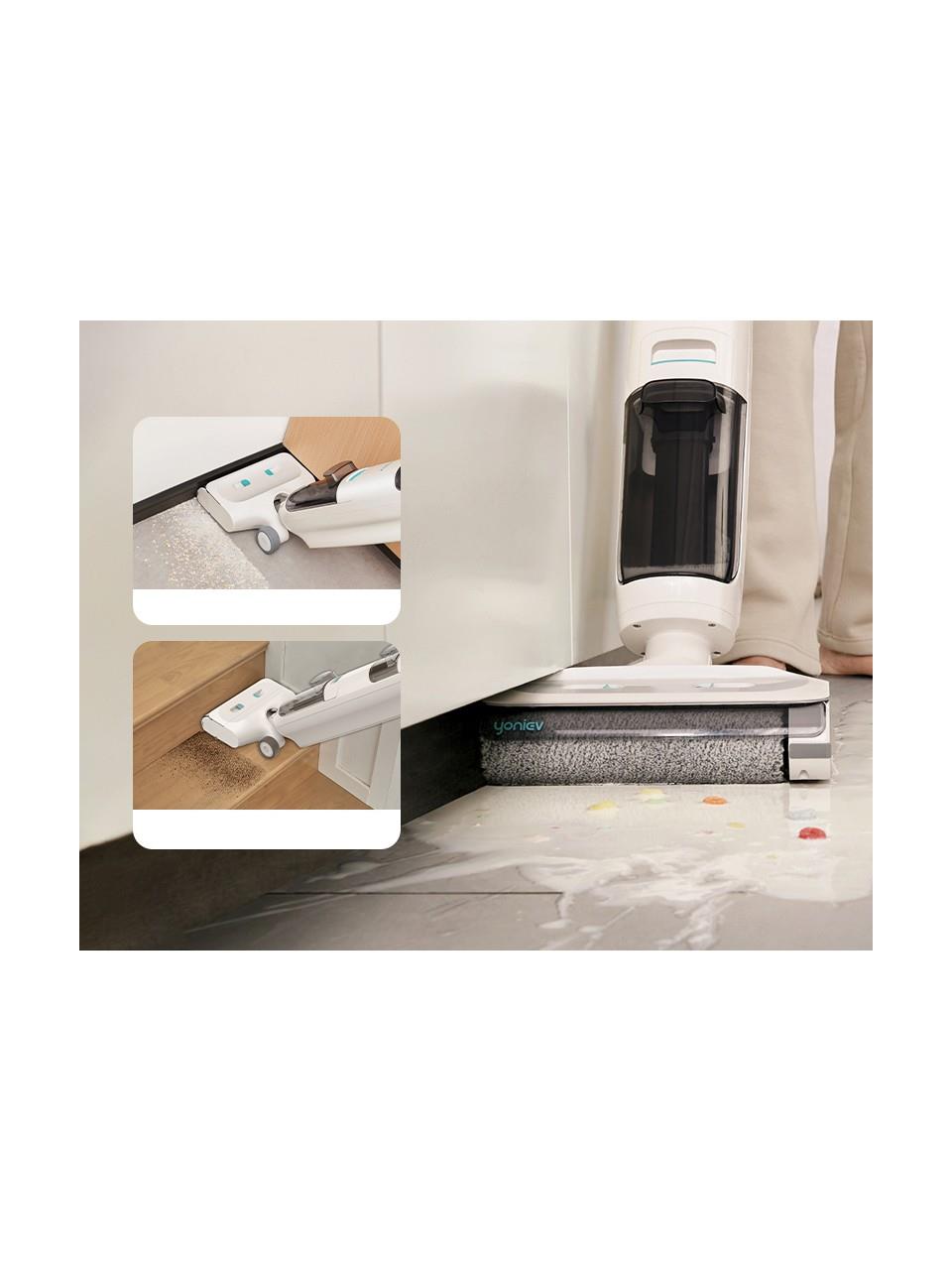 YONIEV U5S ISLAK VE KURU ŞARJLI DİKEY SÜPÜRGE & PASPAS