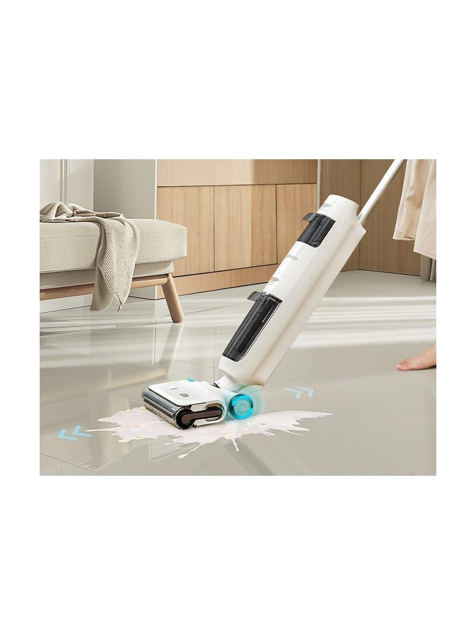 YONIEV U7S ISLAK VE KURU ŞARJLI DİKEY SÜPÜRGE & PASPAS