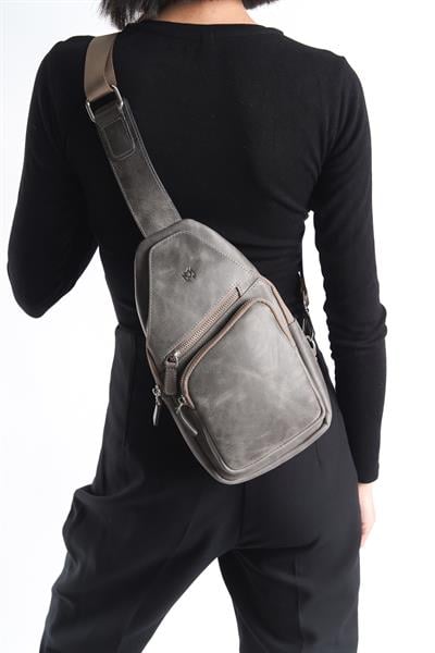 HAKİKİ DERİ UNİSEX BODY BAG