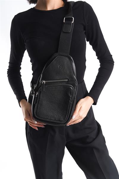 HAKİKİ DERİ UNİSEX BODY BAG