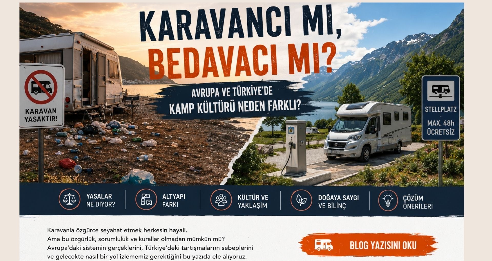 Karavancı mı, Bedavacı mı? Avrupa ve Türkiye’de Kamp Kültürü