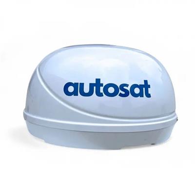 Autosat SMA30 Multi 3 Çıkışlı Karavan ve Marin Uyumlu Otomatik Uydu Anteni