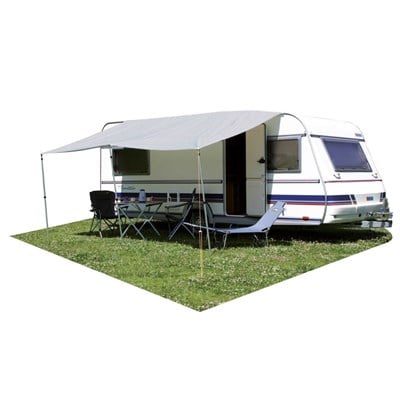 Eurotrail Universal Karavan Tentesi 400 x 240 cm Gri – Direk Seti Dahil